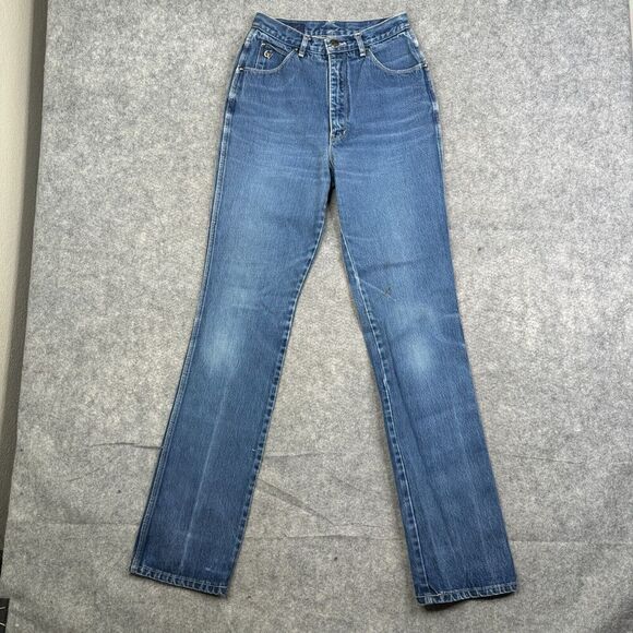 Vintage 80's Gloria Vanderbilt For Murjani Jeans Womens High Waist Size 11 - Picture 1 of 13
